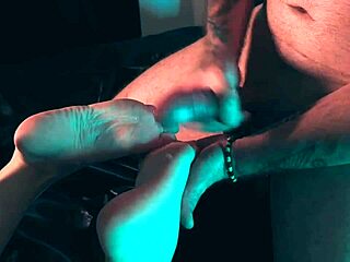 dirty old man chokes on my tight redhead pussy and small feet