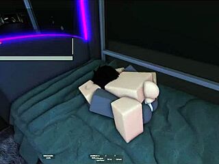 breeding goth slut in roblox condo.. so hot