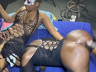 african monster cock wrecked three teen lesbians