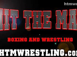 i'm beatin this wimp down in femdom boxing total domination!