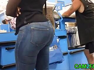 check this thick bbw ass on hidden cam 😈🍑