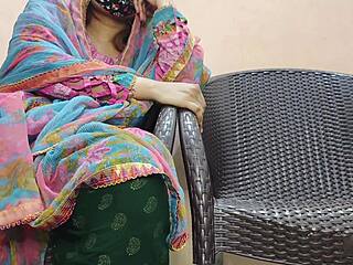 Desi Boy Pounds Horny Khala's Tight Pussy Hard