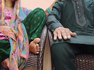 Desi Boy Pounds Horny Khala's Tight Pussy Hard