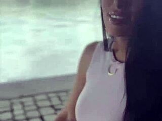 prague date turns wild with clea gaultier's juicy hairy pussy riding big cock 😘