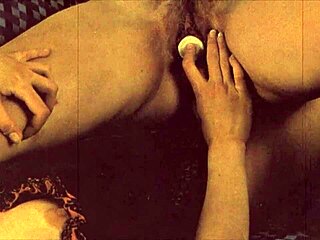 secret vintage lesbians explore hairy beavers in retro passion