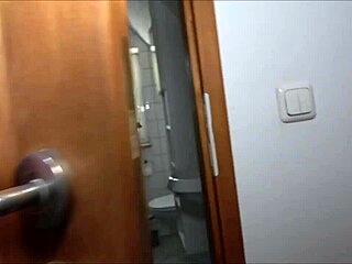 bold neighbor sneaks deepthroat blowjob and titfuck from her