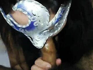 lucille's amateur italian wife delivers sloppy deepthroat blowjobs close up