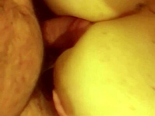 Massive Italian tits crushed in giant titfuck blast