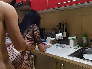 Kitchen trysts whisper secrets only stockings can keep