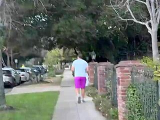 my first pornlog's free sfw tease hides the kinky blonde milf outdoor flashing orgasm fest 🔥😏