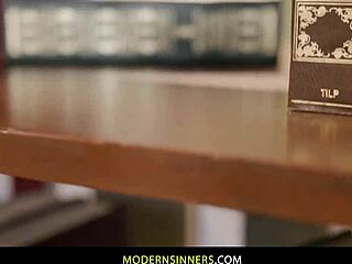 librarian milf and teen bookworm double penetrated by huge cocks 😈🍆💦