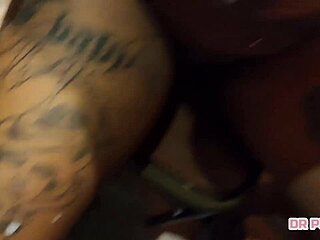 ebony deepthroats big black cock slow mo facial 💦👅