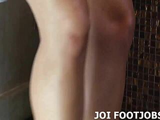 your foot fetish drives my toes to jerk that cock perfectly