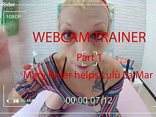 first time on webcam mary rider guides lula la mar into anal riding