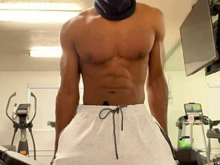 skinny bodybuilder works out neck outdoors for california college ladies