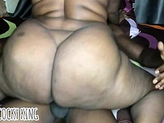 Riding Big Black Cock with Chubby Ass Feels So Intense