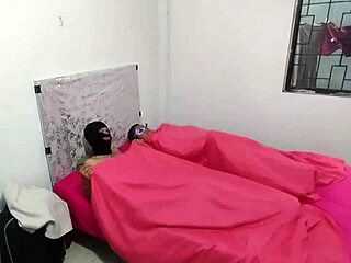 Old Man Rips Clothes and Fucks Busty Stepmother's Tight Wet Pussy Spooning Missionary Dripping