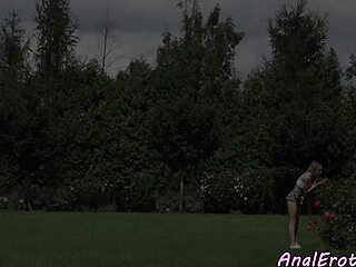 Classy Vixen Rides BBC Outdoors in Balls-Deep Anal Pounding!