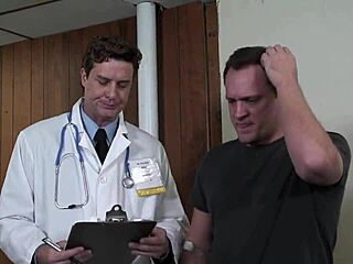 BLONDE MILF CRUSHES DOCTOR with BIG TITS MONSTER COCK RIDE and ANAL POUNDING