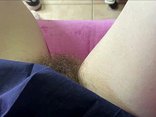 hairy beavers with huge clits up close in bushy compilation