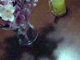 Pissing In Vase At Bar Turns Into Dripping Wet Public Squirting Frenzy!