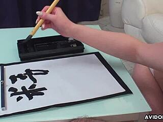 Renka shimizu's close-up dick suck ends in lingerie orgasm