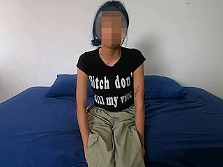 oh dios this skinny teen just turned legal and craves pussy pounding