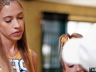 coach gonna anal fuck petite blonde cheerleaders khloe kapri kyler quinn?