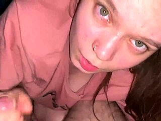 late night i cream mask stepdaughter with pov blowjob facial