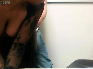 missy maverick caught sucking black cock on office cam 💦😈