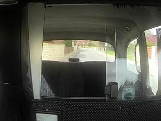 fake taxi brunette squats workout on thick cock 💦🚕