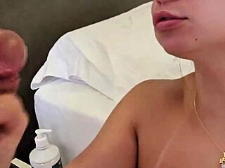 kalena mitrak teases her horny fan into dirty homemade fuck with hubby watching