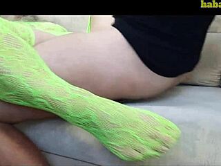 Husband watches masked buddy secretly fuck his wife
