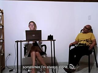 Secretary Masturbates Then Bareback Fucks Client On Desk In Office Roleplay