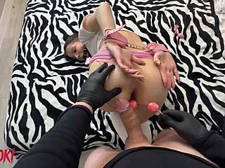 wanna taste model's gaping ass after anal creampie?