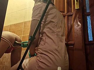 anastasia mistress strapons sasha's ass in toilet submission 😈
