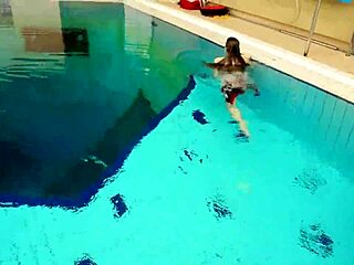 does hairy russian teen marketa's tight beaver tempt you underwater at the pool?