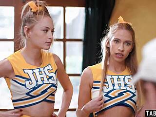 coach gonna anal fuck petite blonde cheerleaders khloe kapri kyler quinn?