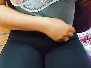 IM FINGERING SLUTTY TOYS At The SHOP Webcam Whore Style!