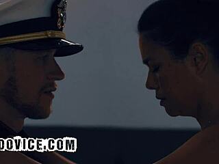 dana vespoli as asian stepmom begs stepson to pound her in stepdad's military uniform