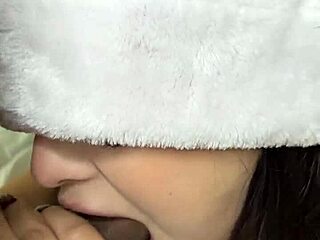 lexi aaane goes deep on dick this christmas, cumshot incoming!