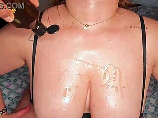 step-brothers film their first creampie fuck with huge tits latina