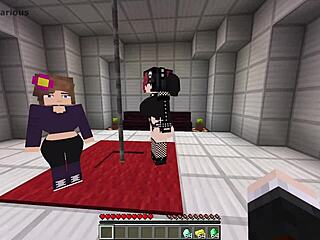 dan and tray freak out in jenny mod uncensored cartoon action dequarious style