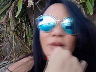 Beach Relaxation Turns Into Clit Licking Milf Adventure