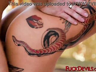 Inked Asian temptress craves rough monster cock sessions nonstop