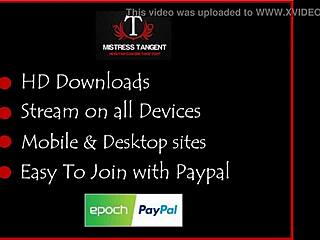 Mistress Tangent's Femdom Dangle Domination Spanking Whipping