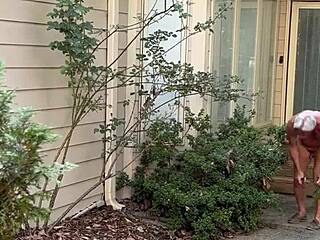 nakedman15 strips down for casual garden tending part 2