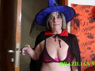 i fucked my mother-in-law's ass on halloween night, full vid