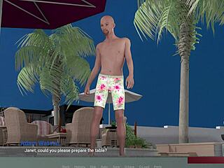 nora catches liam pounding sophia in secret visual novel scene