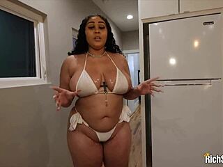 giant black cock slams giant ebony pussy hard
